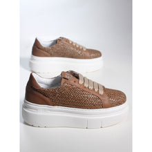 Carica l'immagine nel visualizzatore di Gallery, Sneakers Gio+ ARIA50B Combi Tortora intreccio