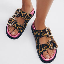 Carica l'immagine nel visualizzatore di Gallery, Gioseppo sandali Mifflin a due fasce stampa