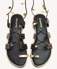 Carica l'immagine nel visualizzatore di Gallery, Gioseppo sandali Ione con perline e borchie