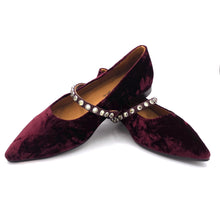 Carica l'immagine nel visualizzatore di Gallery, La Vitrina ballerine a punta con strass