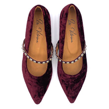 Carica l'immagine nel visualizzatore di Gallery, La Vitrina ballerine a punta con strass
