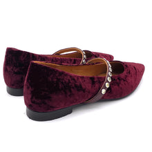 Carica l'immagine nel visualizzatore di Gallery, La Vitrina ballerine a punta con strass