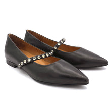 Carica l'immagine nel visualizzatore di Gallery, La Vitrina ballerine a punta con strass