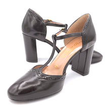 Carica l'immagine nel visualizzatore di Gallery, Bianca D. scarpe tango con tacco 80 in vernice