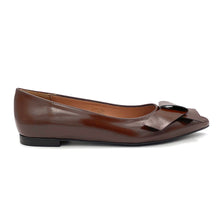 Carica l'immagine nel visualizzatore di Gallery, Bianca D. ballerine a punta con fiocco