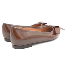 Carica l'immagine nel visualizzatore di Gallery, Bianca D. ballerine a punta con fiocco