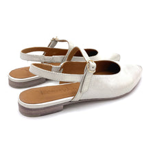 Carica l'immagine nel visualizzatore di Gallery, Rebecca White ballerine a punta aperte sul tallone