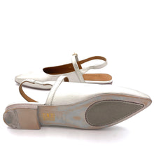 Carica l'immagine nel visualizzatore di Gallery, Rebecca White ballerine a punta aperte sul tallone