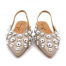 Carica l'immagine nel visualizzatore di Gallery, Ranyè ballerine slingback con borchie