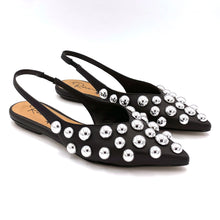 Carica l'immagine nel visualizzatore di Gallery, Ranyè ballerine slingback con borchie