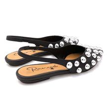 Carica l'immagine nel visualizzatore di Gallery, Ranyè ballerine slingback con borchie
