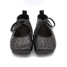 Carica l'immagine nel visualizzatore di Gallery, Rebecca White scarpe basse stringate a punta quadrata