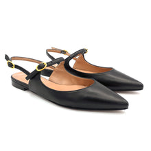 Carica l'immagine nel visualizzatore di Gallery, Bianca D. sandali bassi a punta