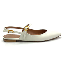 Carica l'immagine nel visualizzatore di Gallery, Bianca D. sandali bassi a punta