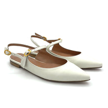 Carica l'immagine nel visualizzatore di Gallery, Bianca D. sandali bassi a punta