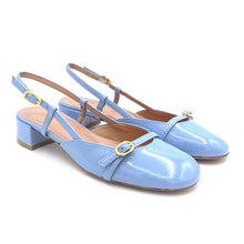 Carica l'immagine nel visualizzatore di Gallery, Bianca D. sandali a punta tonda tacco 50