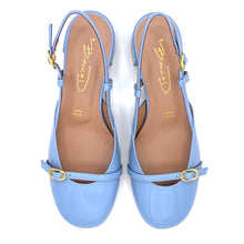 Carica l'immagine nel visualizzatore di Gallery, Bianca D. sandali a punta tonda tacco 50