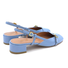 Carica l'immagine nel visualizzatore di Gallery, Bianca D. sandali a punta tonda tacco 50