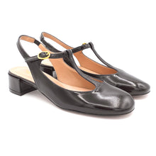 Carica l'immagine nel visualizzatore di Gallery, Bianca D. sandali a punta tonda tacco 50