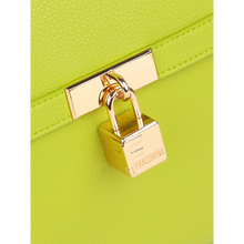 Load image into Gallery viewer, Fracomina bag in eco-leather with colored shoulder strap