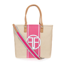 Carica l'immagine nel visualizzatore di Gallery, Fracomina borsa shopping in tela ed eco-pelle