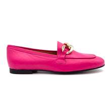 Carica l'immagine nel visualizzatore di Gallery, Mocassini Gio+ in pelle con accessorio catena