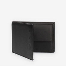 Carica l'immagine nel visualizzatore di Gallery, JOHN RICHMOND portafogli uomo RFID in pelle nero con portamonete