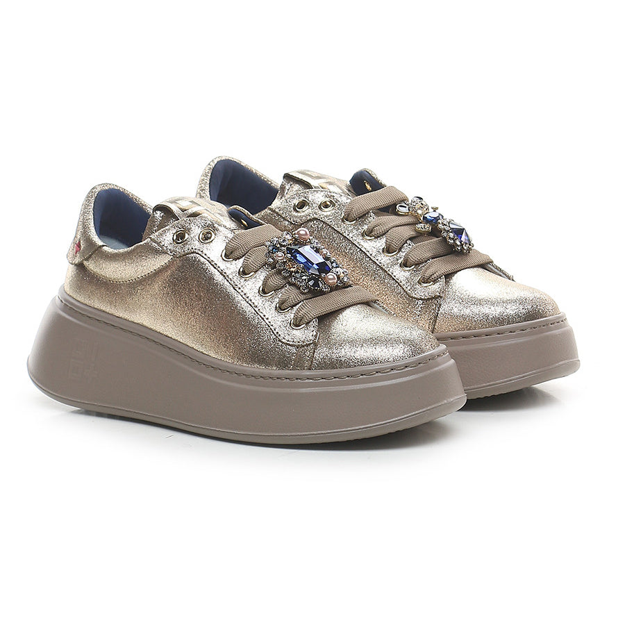 Sneakers Gio+ PIA424B Gold Chic