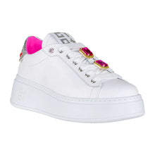 Carica l&#39;immagine nel visualizzatore di Gallery, Sneakers Gio+ PIA180A Bianco Fuxia Geco
