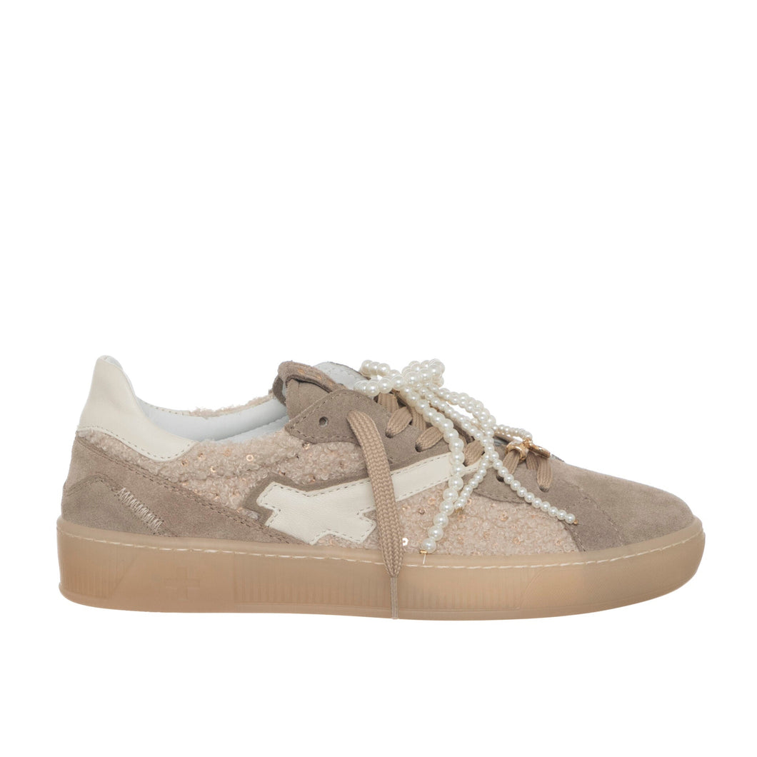 Sneakers Gio+ Blue30A Tortora-Beige