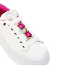 Carica l&#39;immagine nel visualizzatore di Gallery, Sneakers Gio+ PIA180A Bianco Fuxia Geco
