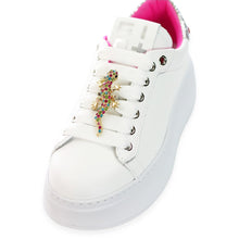 Carica l&#39;immagine nel visualizzatore di Gallery, Sneakers Gio+ PIA180A Bianco Fuxia Geco
