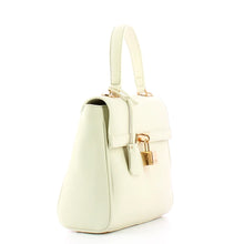 Load image into Gallery viewer, Fracomina bag in eco-leather with colored shoulder strap 
