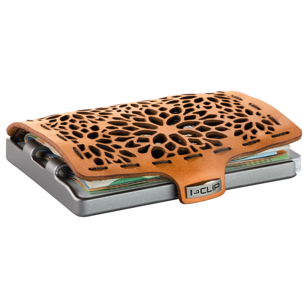 Portafoglio i clip hot sale con portamonete